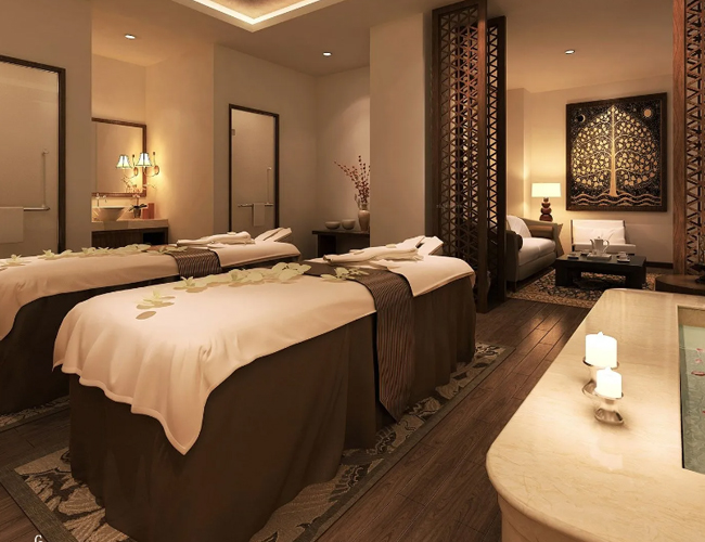 青岛市北Xinxi养生会馆柔式spa环境展示四